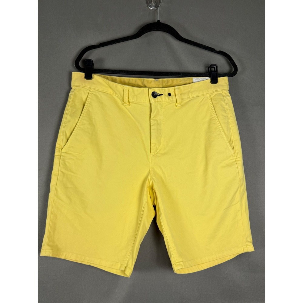 Rag & Bone Chino Shorts Women 30 Yellow Cotton Twill Casual USA Made